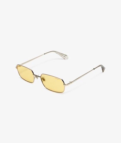 Damen Rechteckige Metallsonnenbrille - Größe: 1Größe - Superdry - Modalova