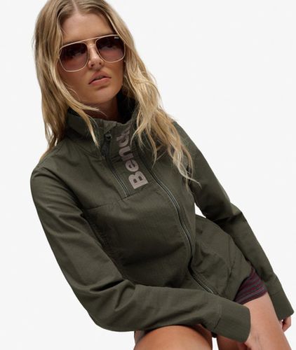 Veste Ripstop Bench à Double Zip et Col Montant Taille: L - Superdry - Modalova