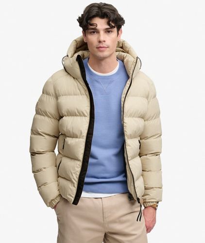 Herren Sportliche Kapuzen-steppjacke mit Lockerer Passform - Größe: XL - Superdry - Modalova