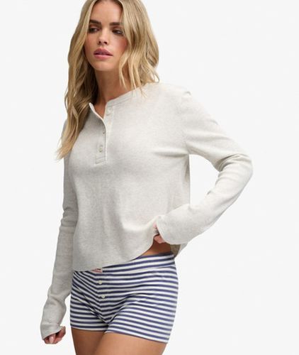 Top Athletic Essential Gaufré Coupe Ajustée Taille: 44 - Superdry - Modalova