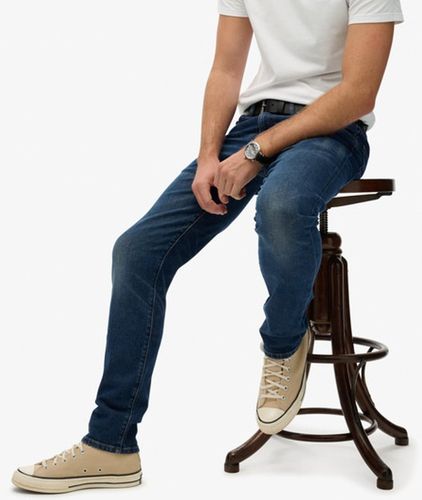 Herren Organic Cotton Vintage Slim Straight Jeans - Größe: 30/30 - Superdry - Modalova