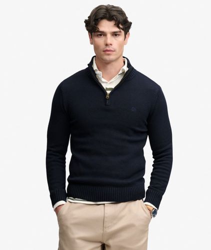 Pull Maille Demi-zip Coupe Ajustée Taille: XL - Superdry - Modalova