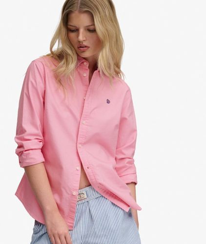 Chemise Oxford Slim Manches Longues Taille: 36 - Superdry - Modalova