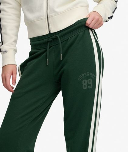 Damen Athletic Essentials Jogginghose mit Streifen und Schlag - Größe: 36 - Superdry - Modalova