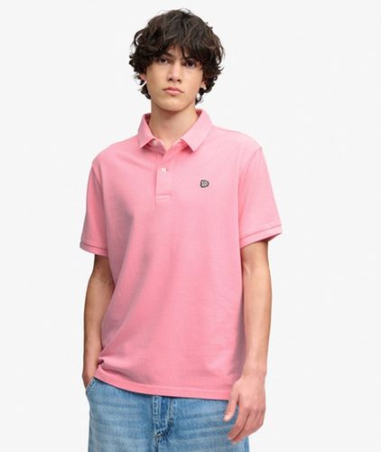 Herren Vintage Destroy Poloshirt mit Lockerer Passform - Größe: M - Superdry - Modalova