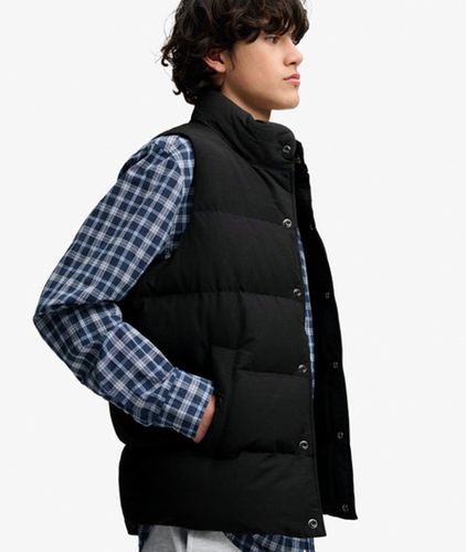 Herren Non Hooded Short Everest Gilet mit Lockerer Passform - Größe: Xxl - Superdry - Modalova