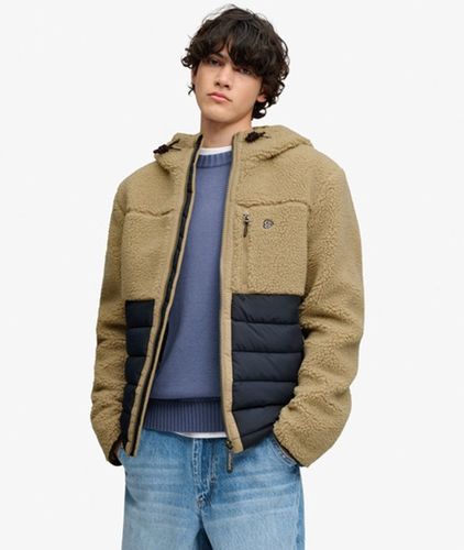 Herren Outdoor Borg-steppjacke mit Kapuze - Größe: Xxl - Superdry - Modalova