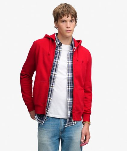 Herren SD Co Logo Kapuzenjacke mit Lockerer Passform - Größe: M - Superdry - Modalova