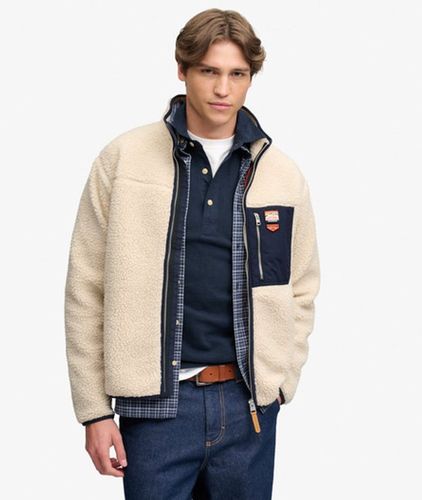 Polaire Vintage Retro Full Zip Coupe Décontractée Taille: M - Superdry - Modalova