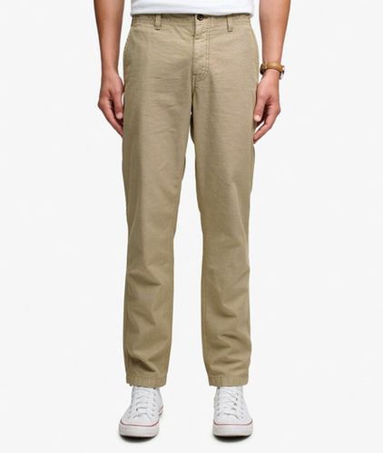 Herren Chino-hose mit Konischer Passform - Größe: 38/32 - Superdry - Modalova