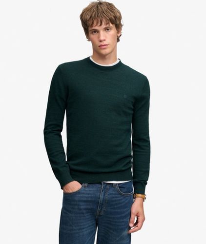 Herren Essential Pullover aus Wollmischung mit Schmaler Passform - Größe: M - Superdry - Modalova