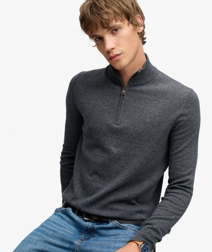Herren Essential Leichter Wollmix-pullover mit Schmaler Passform - Größe: Xxl - Superdry - Modalova