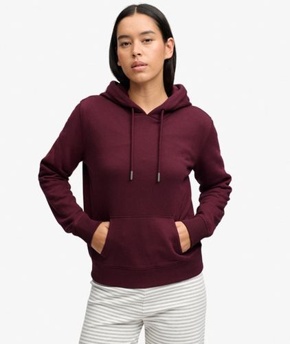 Damen Signature Bestickte Kapuzenpullover - Größe: 40 - Superdry - Modalova