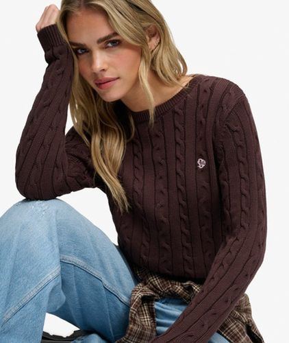 Pull en Maille Torsadée Essentials SD & CO Taille: 38 - Superdry - Modalova