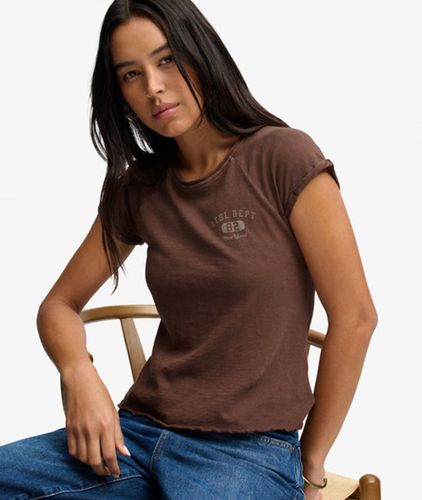 T-shirt Graphique Slub Athletic Essentials Taille: 42 - Superdry - Modalova