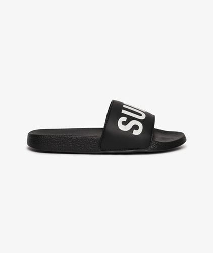 Damen Pool Sliders Reguläre Passform - Größe: 7-8 - Superdry - Modalova