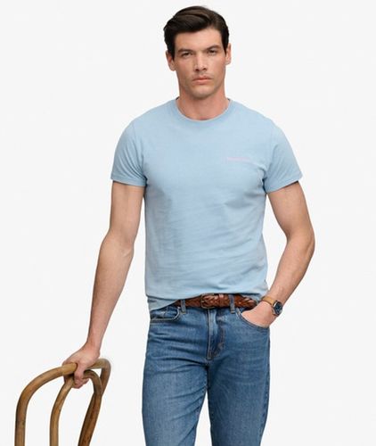 T-shirt Essential Company Logo Brodé Taille: M - Superdry - Modalova