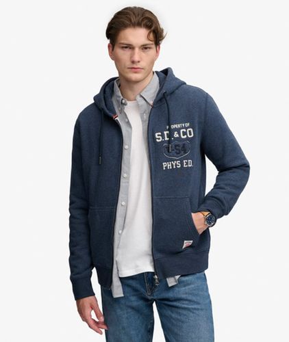 Herren Applique Kapuzenjacke mit Lockerer Passform - Größe: M - Superdry - Modalova