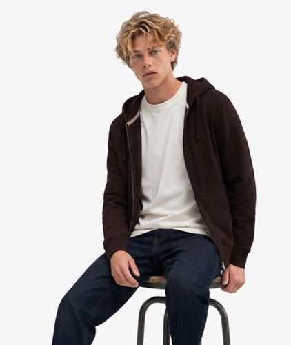 Herren SD Co Logo Kapuzenjacke mit Lockerer Passform - Größe: XL - Superdry - Modalova