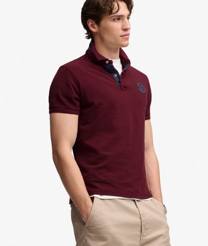 Polo Piqué Monogram Taille: L - Superdry - Modalova