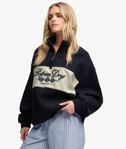 Damen Ornate Script Sweatshirt mit Lockerer Passform - Größe: 42 - Superdry - Modalova