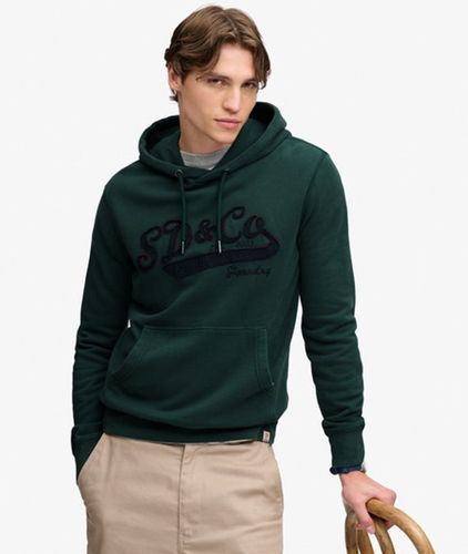 Co Herren Baumwolle Grafikdruck Kapuzenpullover Mit Lockerer Passform, , Größe: M - Superdry - Modalova