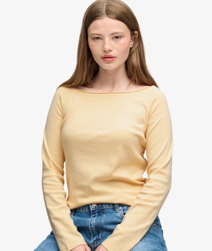 Damen Bardot Off-shoulder Top - Größe: 34 - Superdry - Modalova