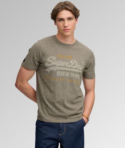 Herren Vintage Logo Heritage T-shirt in Lockerer Passform - Größe: Xxxl - Superdry - Modalova