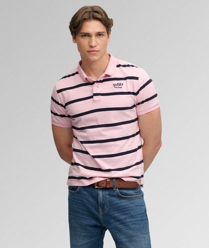 Polo Vintage Stripe Coupe Décontractée Taille: L - Superdry - Modalova