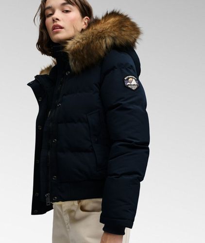 Damen Everest Kapuzenjacke mit Schmaler Passform - Größe: 38 - Superdry - Modalova
