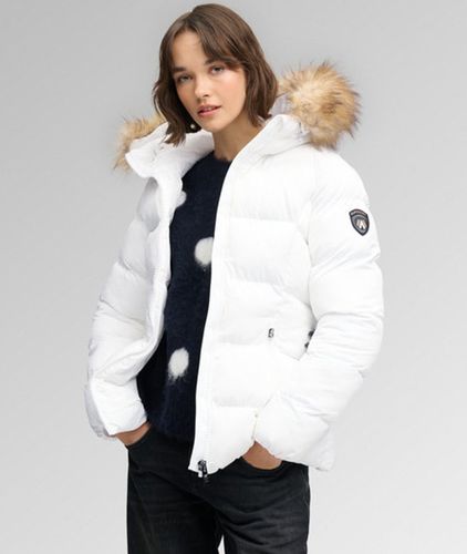 Damen Fuji Steppjacke mit Gürtel - Größe: 44 - Superdry - Modalova