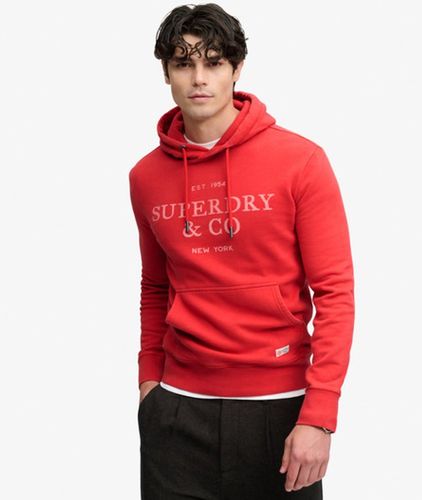 Herren 1954 Company Hoodie mit Lockerer Passform - Größe: S - Superdry - Modalova