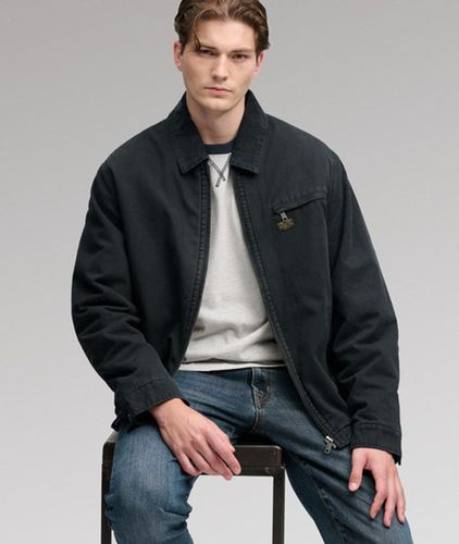 Herren Workwear Ranch Jacke Lockere Passform - Größe: XL - Superdry - Modalova