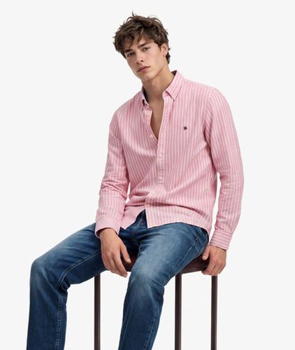 Chemise Oxford Preppy à Manches Longues Taille: L - Superdry - Modalova