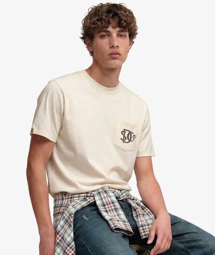 T-shirt à Poche Graphique The Merchant Store Taille: M - Superdry - Modalova