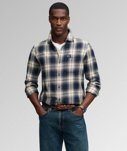 Pour des s Vérifié Chemise De Bûcheron À Manches Longues En Coton Bio, , Taille: M - Superdry - Modalova