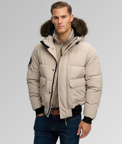 Doudoune Bomber à Capuche Everest Taille: L - Superdry - Modalova