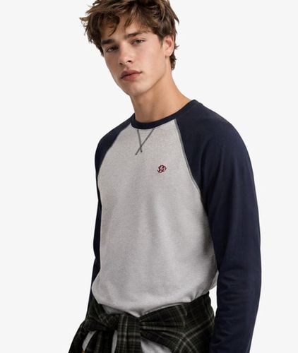 Herren Vintage Athletic Baseball Oberteil - Größe: M - Superdry - Modalova