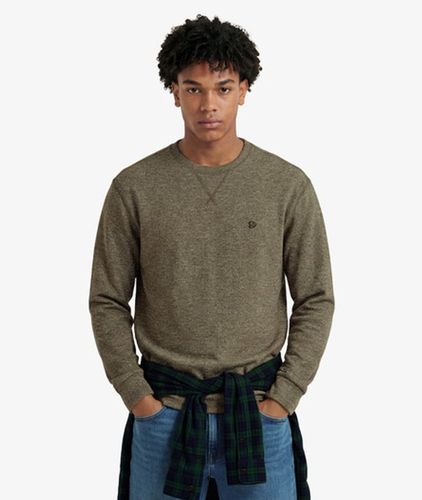 Herren Classic Slub Waffle Top mit Lockerer Passform - Größe: L - Superdry - Modalova