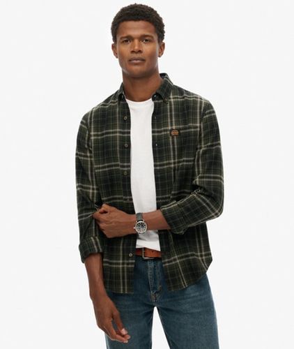 Herren Langärmliges Baumwoll-holzfällerhemd - Größe: S - Superdry - Modalova