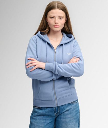 Damen Signature Kapuzenjacke mit Stickerei - Größe: 46 - Superdry - Modalova