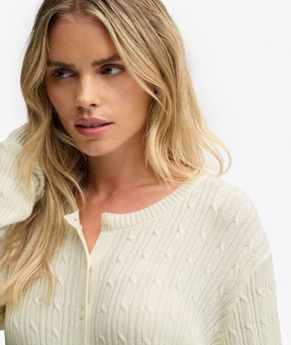Cardigan Torsadé Décontracté Taille: 36 - Superdry - Modalova
