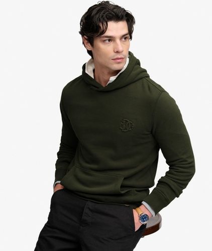 Herren Company Logo Kapuzenpullover Lockere Passform - Größe: Xxl - Superdry - Modalova