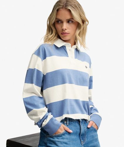 Top Rugby Athletic Essentials Rayé Coupe OverTaille Taille: 34 - Superdry - Modalova
