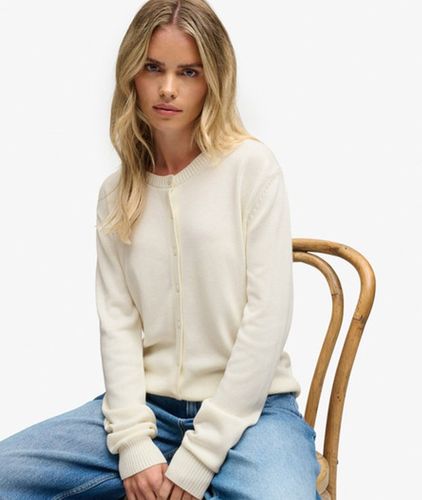 Damen Athletic Essentials Cardigan mit Lockerer Passform - Größe: 34 - Superdry - Modalova