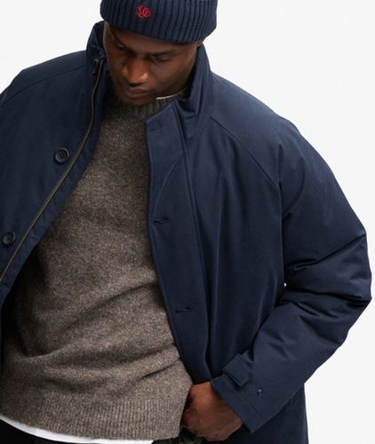 Herren Premium Wattierter Autocoat - Größe: L - Superdry - Modalova