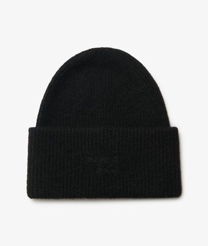 Herren Heritage Rippenstrick-beanie-mütze - Größe: 1Größe - Superdry - Modalova