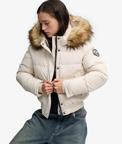 Damen Everest Kapuzenjacke mit Schmaler Passform - Größe: 40 - Superdry - Modalova