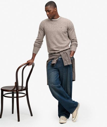 Herren Pullover mit Lockerer Passform - Größe: XL - Superdry - Modalova