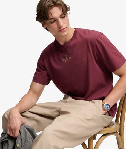 Herren Micro Logo T-shirt - Größe: XL - Superdry - Modalova